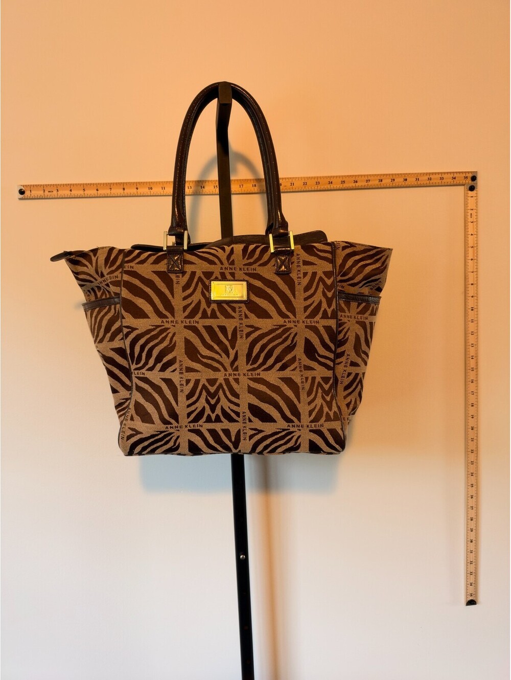 Anne Klein Mane Line Tote Bag Office Bag With Lots Of Pockets
